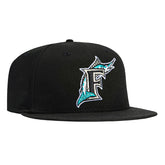 New Era 59Fifty Retro On-Field Florida Marlins 1993 Hat - Black
