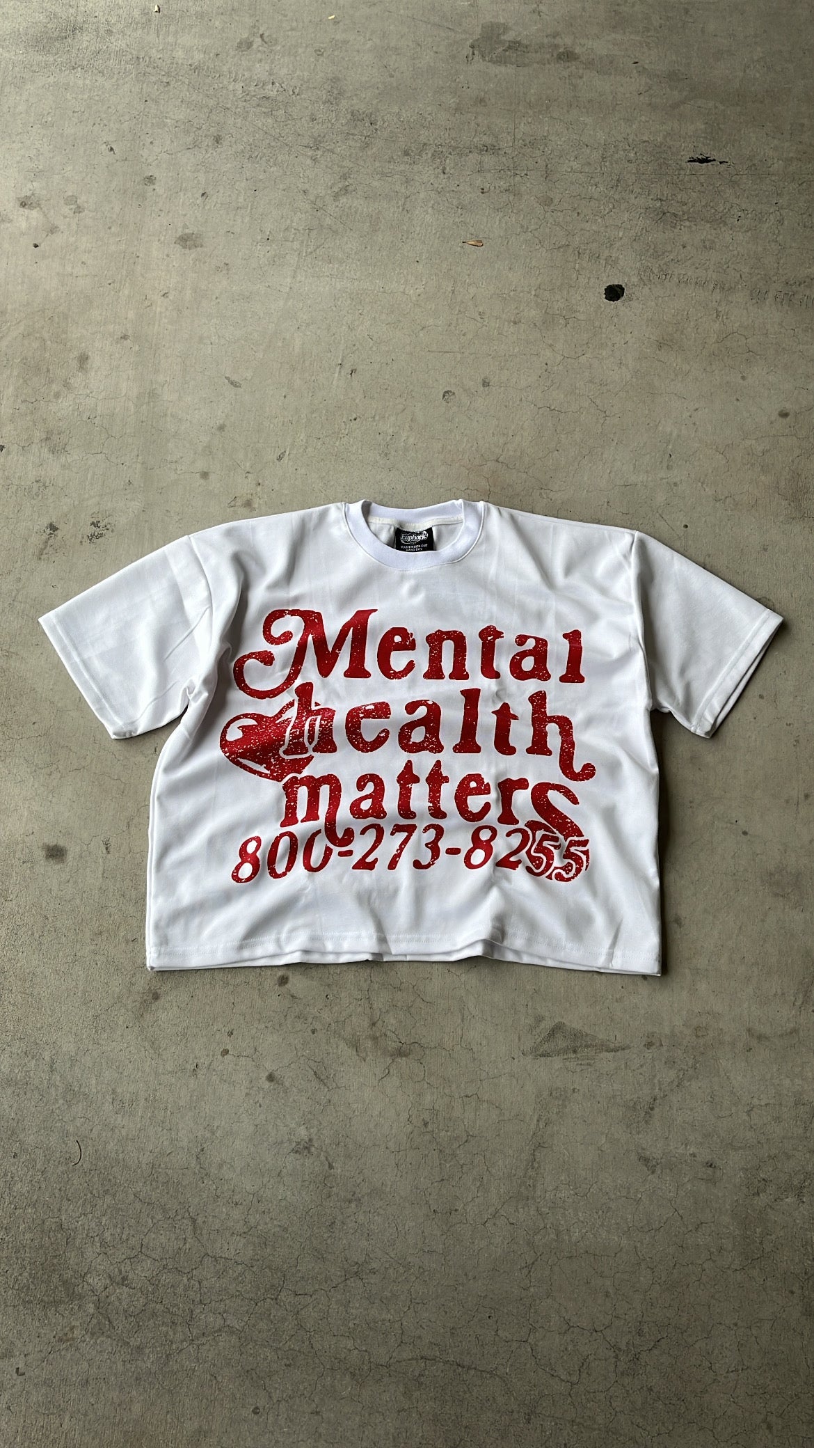 Mental Health Matters Tee - Red