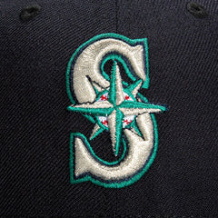 New Era 59Fifty Retro On-Field Seattle Mariners Game Hat  - Navy