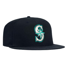 New Era 59Fifty Retro On-Field Seattle Mariners Game Hat  - Navy