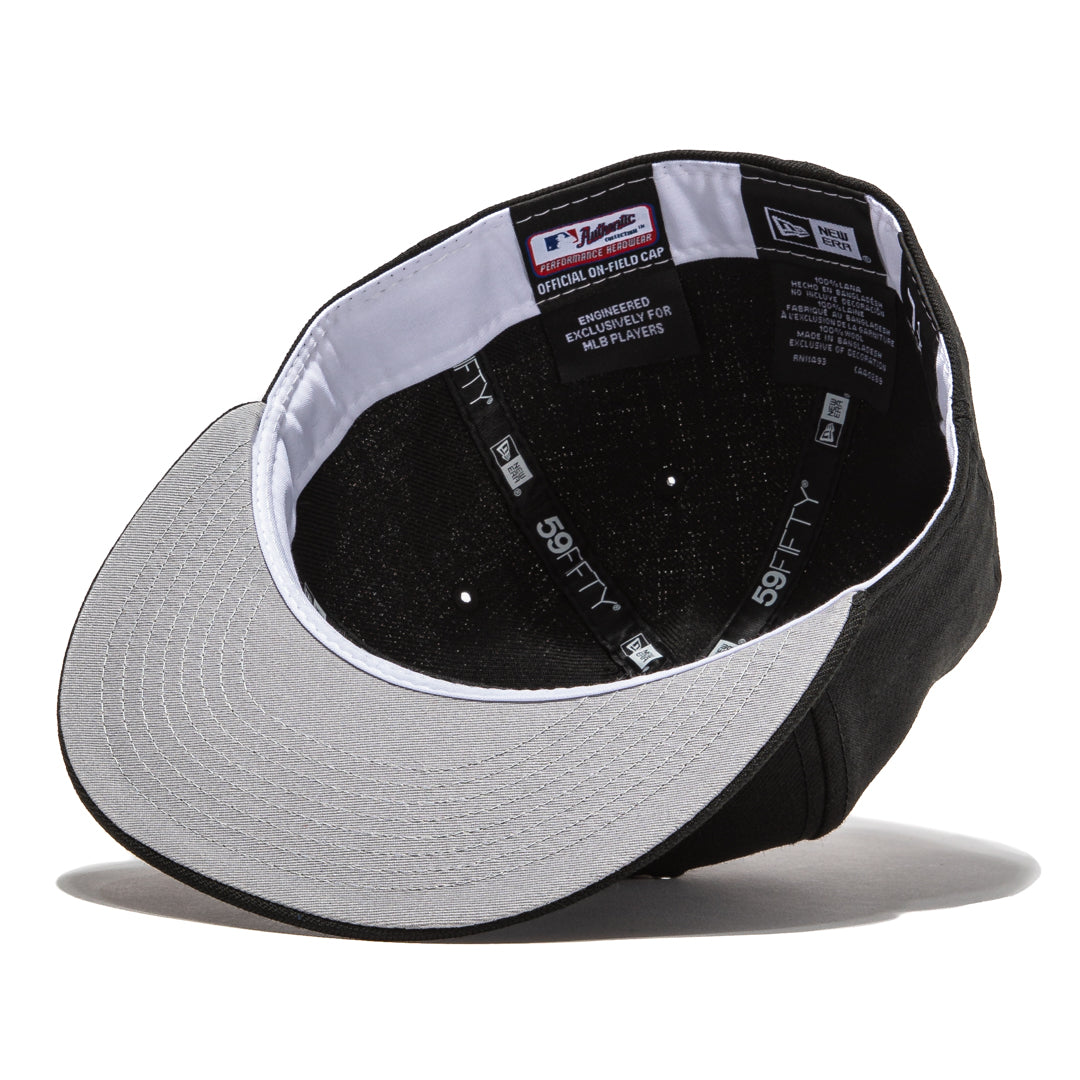 New Era 59Fifty Retro On-Field Pittsburgh Pirates Game Hat - Black