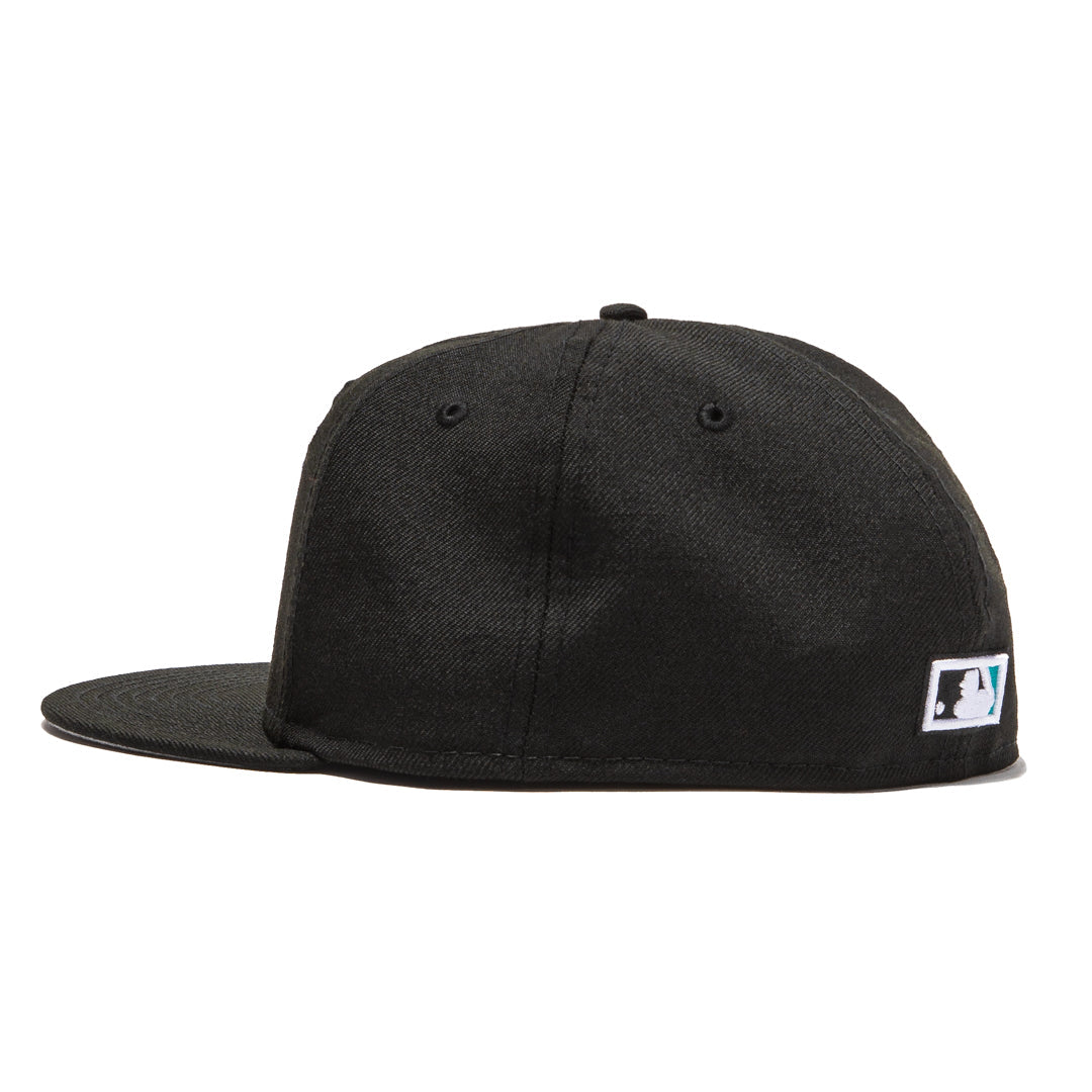 New Era 59Fifty Retro On-Field Florida Marlins 1993 Hat - Black