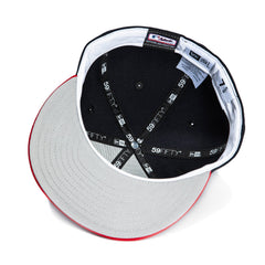 New Era 59Fifty Retro On-Field Atlanta Braves Alternate Hat - Navy, Red