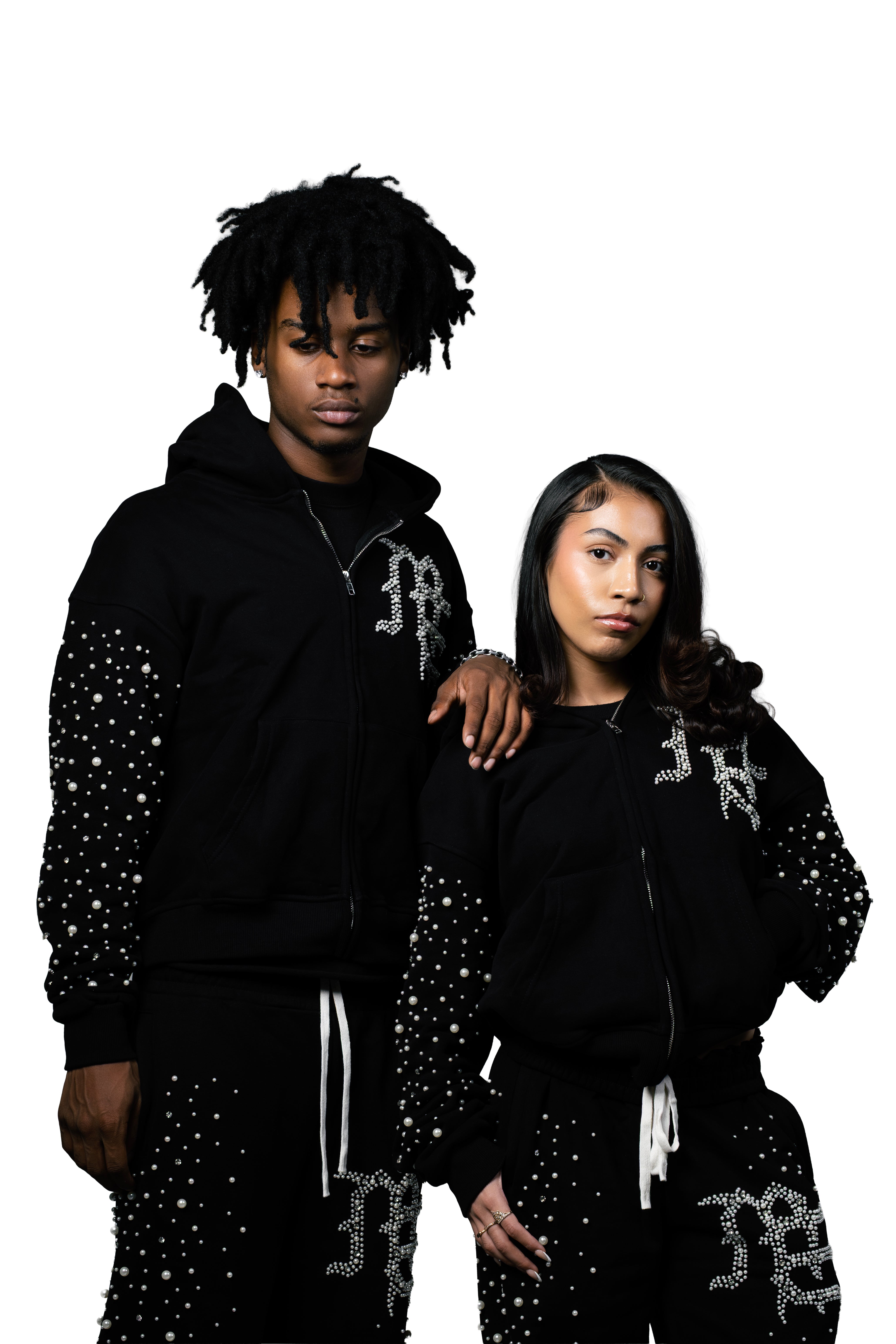 Black ‘Pearl’ Hoodie