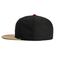 New Era 59Fifty San Francisco 49ers Vintage Logo Hat - Black, Khaki