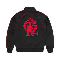 3 STAR CREST TRACK JACKET [BLACK]