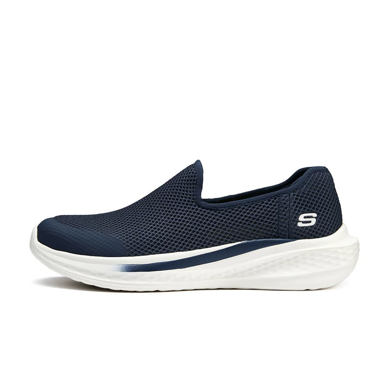 Skechers Style Men Slip On Cushioning Walking Shoes